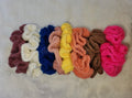 Crochet scrunchies